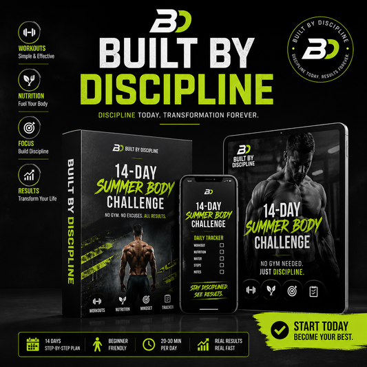 Built by Discipline 14-Day Summer Body Challenge 