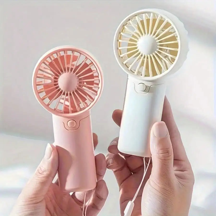 Handheld Portable, Battery-Powered, Strong Fan