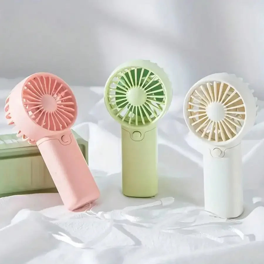 Handheld Portable, Battery-Powered, Strong Fan