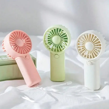 Handheld Portable, Battery-Powered, Strong Fan
